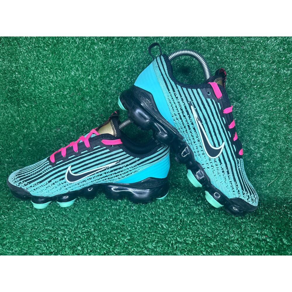Nike Air VaporMax Flyknit 3 South Beach BQ5238-300 Women’s 7 Size 5.5Y - Picture 3 of 8